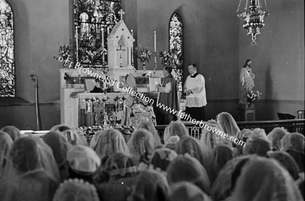 BISHOP READS FINAL PRAYERS